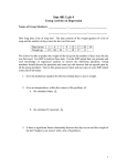 Stat 401 Lab 4 Group Activity on Regression