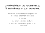 3.1 - Investigating Structure of Cells