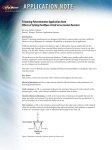 Trimming Potentiometer Application Note Effects of Setting the Wiper