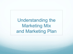 Understanding the Marketing Plan