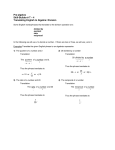 Pre-algebra Skill-Builder # T – 4 Translating English to Algebra