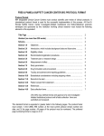 FRED &amp; PAMELA BUFFETT CANCER CENTER SRC PROTOCOL FORMAT