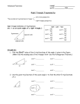 Right Triangle Trigonometry 