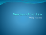 Newton's Third Law - Fulton County Schools