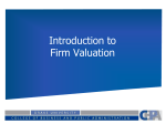 Firm Valuation