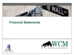 Financial Statements