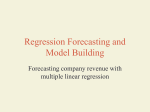 Regression Model Building