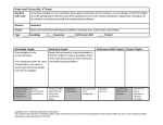 Grade Level/ Course (HS):  6 Grade Standard