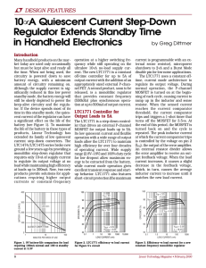 Feb 2000 10µA Quiescent Current Step