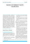 BANK INTEREST RATE MARGINS