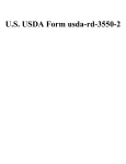 U.S. USDA Form usda-rd-3550-2