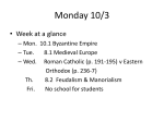 Monday 10/3