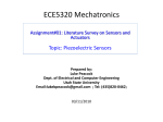 Piezoelectric Sensors - Utah State University