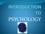 PSYCHOLOGY