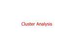 Cluster Analysis