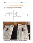 Thermostat Circuit Worksheet