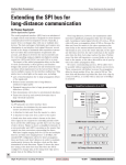 Extending the SPI bus for long-distance