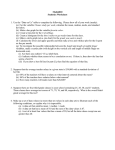 Math4020 Statistics Worksheet # hours study per week