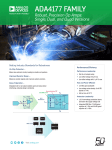 ADA4177 FAMILY Robust, Precision Op Amps: Single, Dual, and Quad Versions