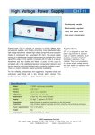 High Voltage Power Supply EHT-11