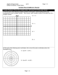 Complex Plane, DeMoivre’s Theorem ( 9.3 / 4e ( 11.3 / 3e ))