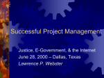 Successful Project Management