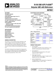 16-Bit 500 kSPS PulSAR Unipolar ADC with Reference AD7652