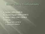 River Valley Civilizations