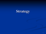 Strategy