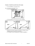 Extension: Parallel Lines and the Sum of the Angles