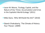 Jason Moore, *Ecology, Capital, and the Nature of Our Times* (2011)