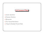 2.0 Lesson Plan - Duke Statistical