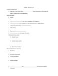 Chapter 29 Plant Tissue Overview of Plant Body Although no one