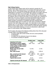 High Voltage System