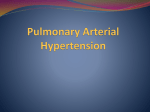 Pulmonary Arterial Hypertension