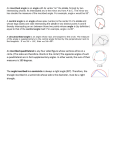 An inscribed quadrilateral is any four sided figure whose vertices all