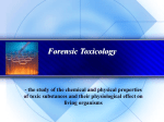 Forensic Toxicology