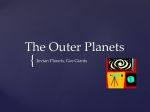 The Outer Planets