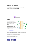 Diffusion and Osmosis - Mantachie High School