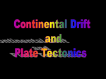 Continental Drift and Plate Tectonics