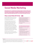 Social Media Marketing