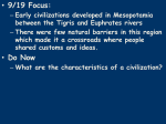 Mesopotamian Civilizations