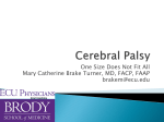 Cerebral Palsy - Health Sciences Center