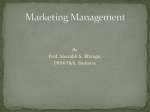 Marketing Management