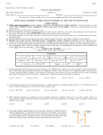 Exam 1 - UF Physics