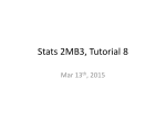 Stats 2MB3, Tutorial 8