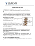 Selective Nerve Root Block - Southwest Ohio Pain Institute