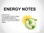 Energy Statement PPT