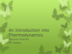 Thermochemistry - Waterford Public Schools