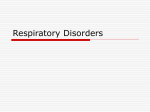 Respiratory Disorders